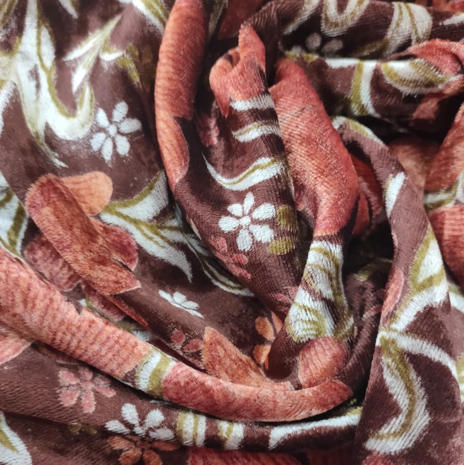 Print On Viscose Velvet