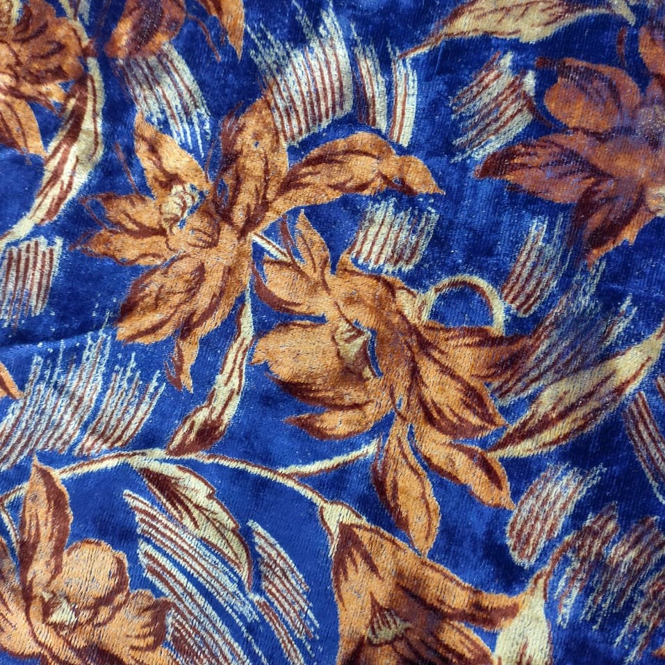 Print On Viscose Velvet #04