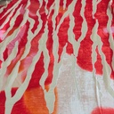 Printed Velvet Brasso Fabric