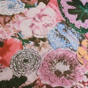 All Floral Print On Silk Chiffon