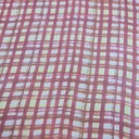 Pink Checks Print On Silk Chiffon