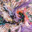 Mesmerising Underwater Print On Silk Chiffon