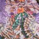 Mesmerising Underwater Print On Silk Chiffon