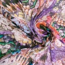 Mesmerising Underwater Print On Silk Chiffon