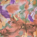 Splash Of Colors Print On Silk Chiffon