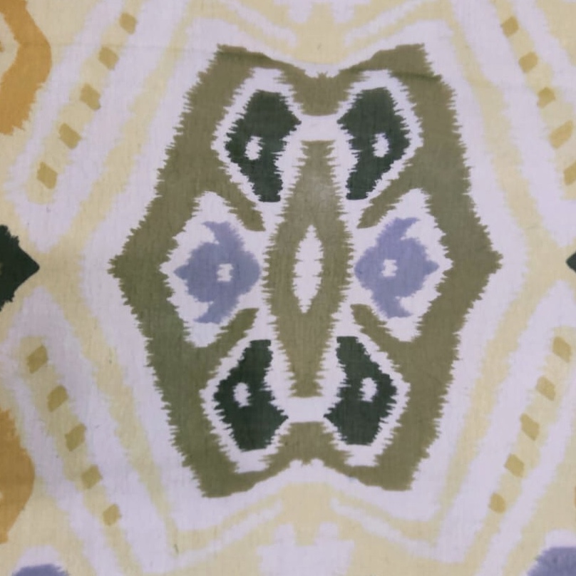 Astic Batik Print On Silk Chiffon