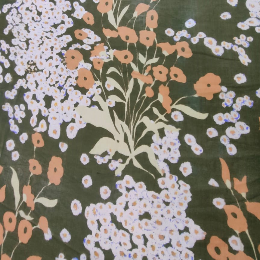 Print On Silk Chiffon#43