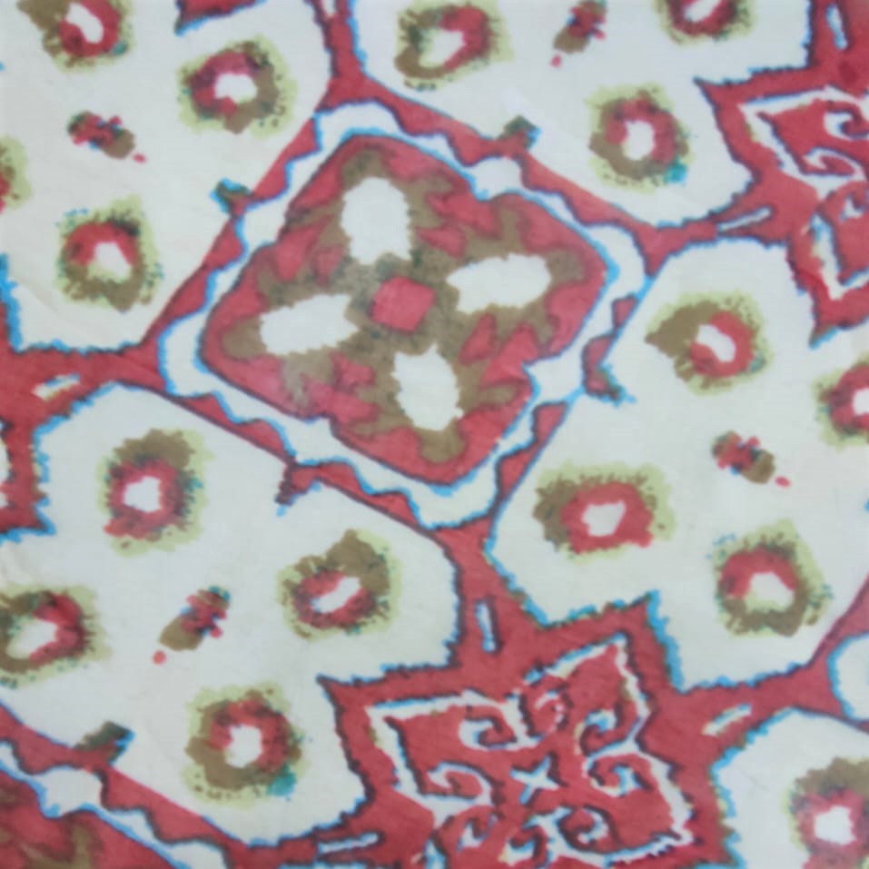 Print On Silk Chiffon#52