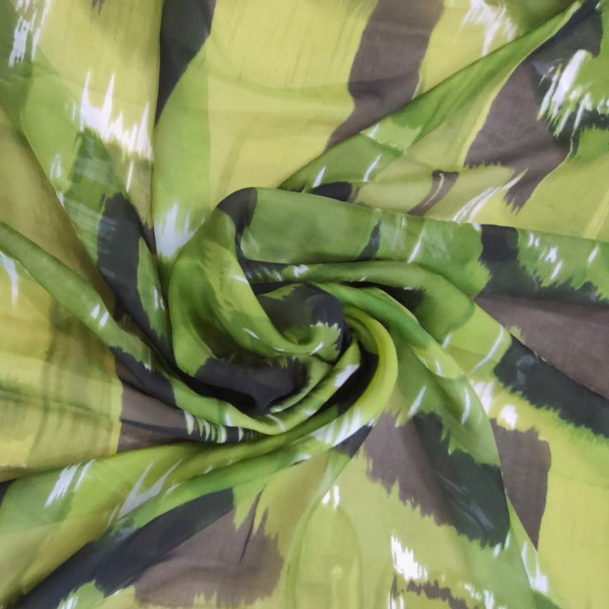 Print On Silk Chiffon#55