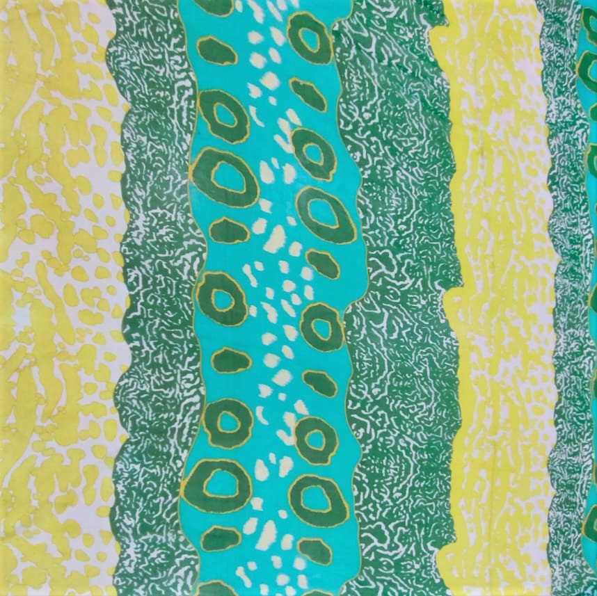 Print On Silk Chiffon#56