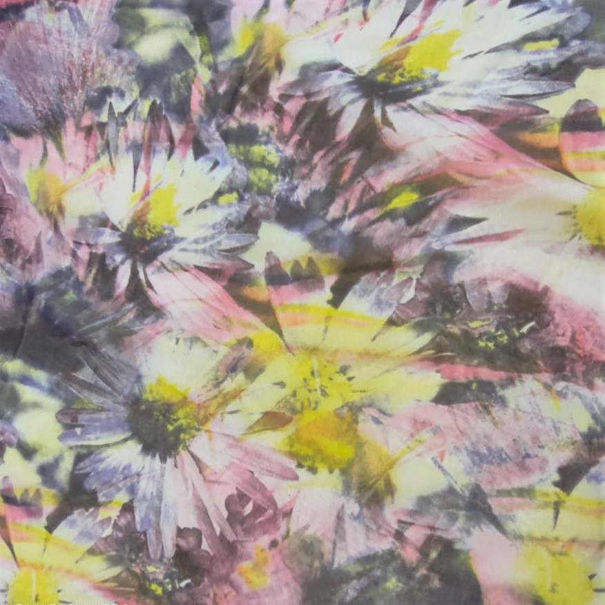 Print On Silk Chiffon#59