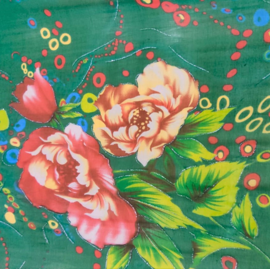 Print On Silk Chiffon#63