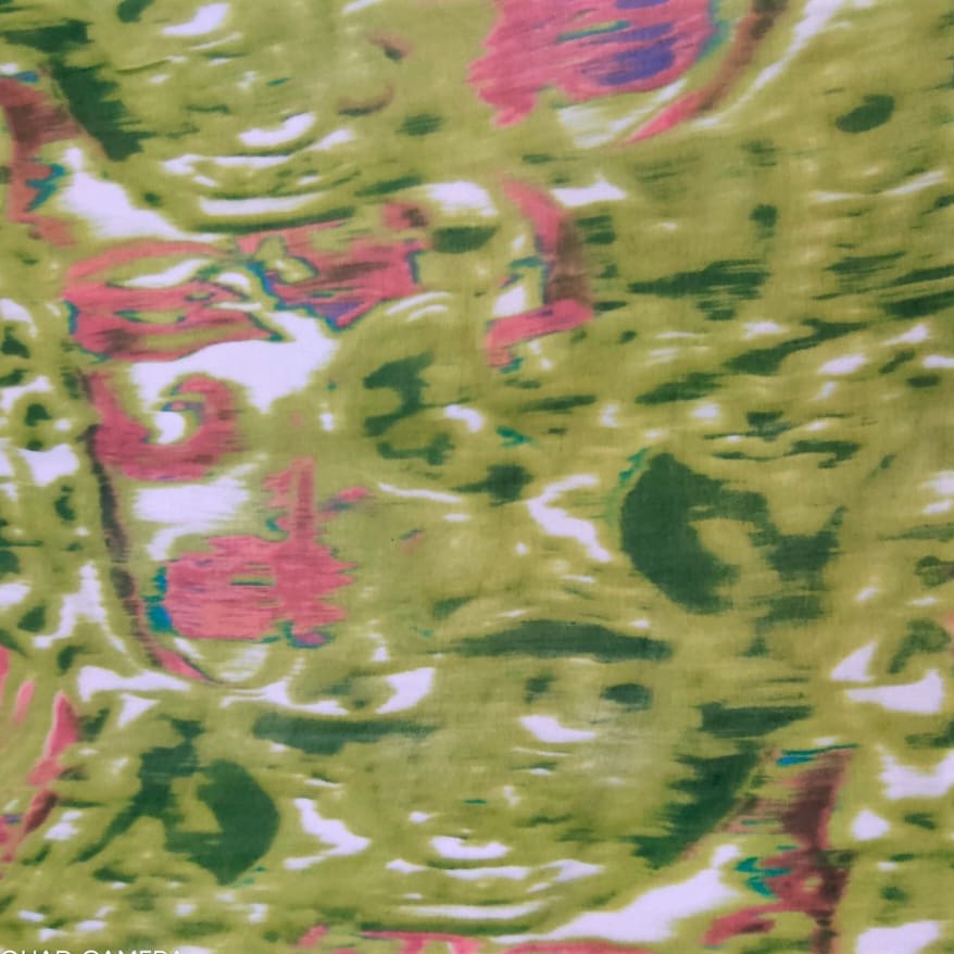 Print On Silk Chiffon#79