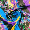 Print On Silk Chiffon#80