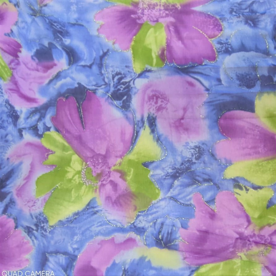 Print On Silk Chiffon#85