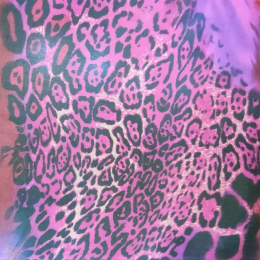 Print On Silk Chiffon#101