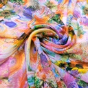 Print On Silk Chiffon#102