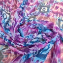 Print On Silk Chiffon#105