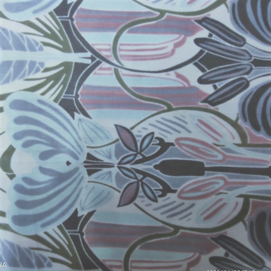 Print On Silk Chiffon #135