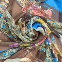 Print On Silk Chiffon#145