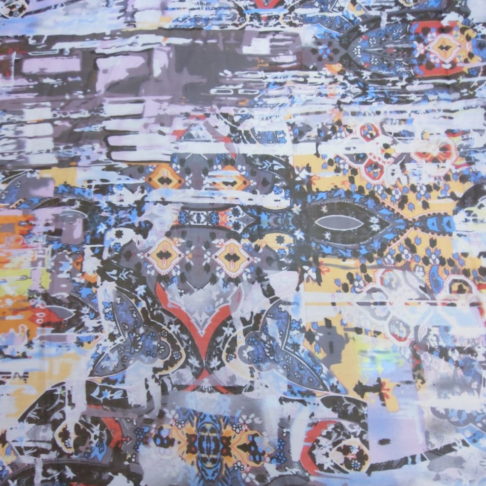 Print On Silk Chiffon#152