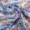 Print On Silk Chiffon#152