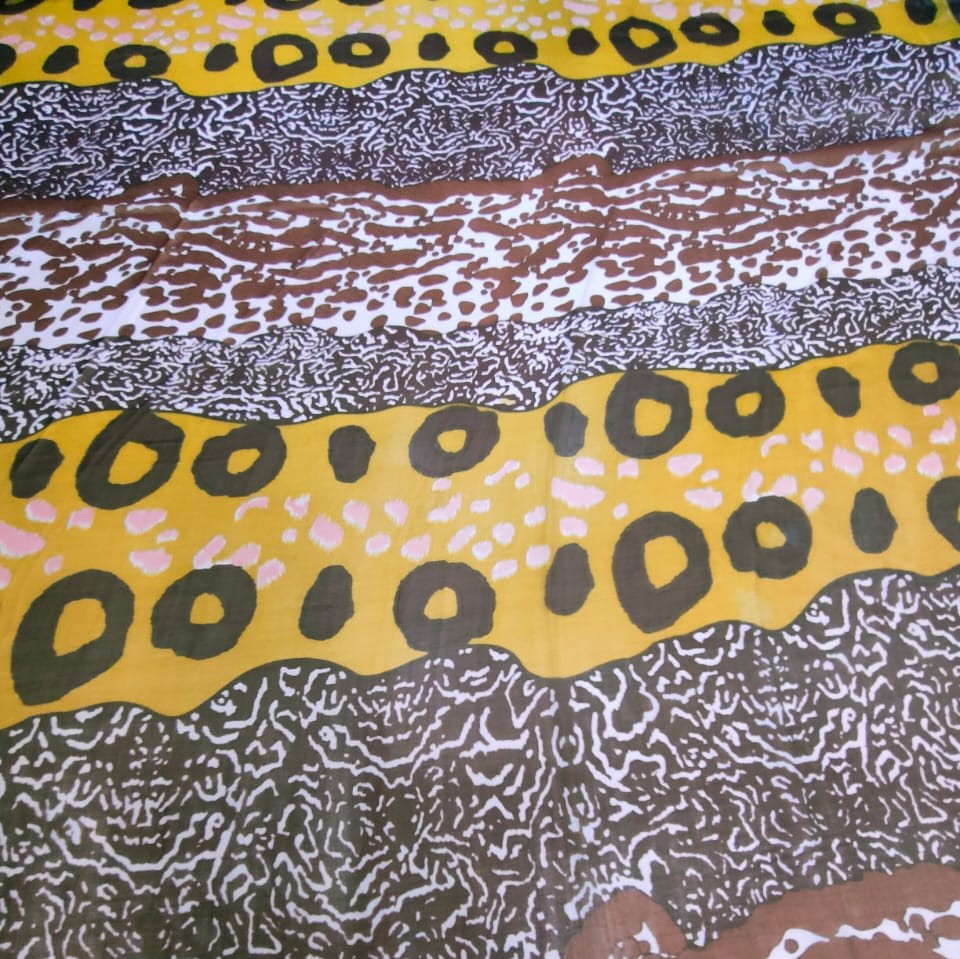Print On Silk Chiffon#154