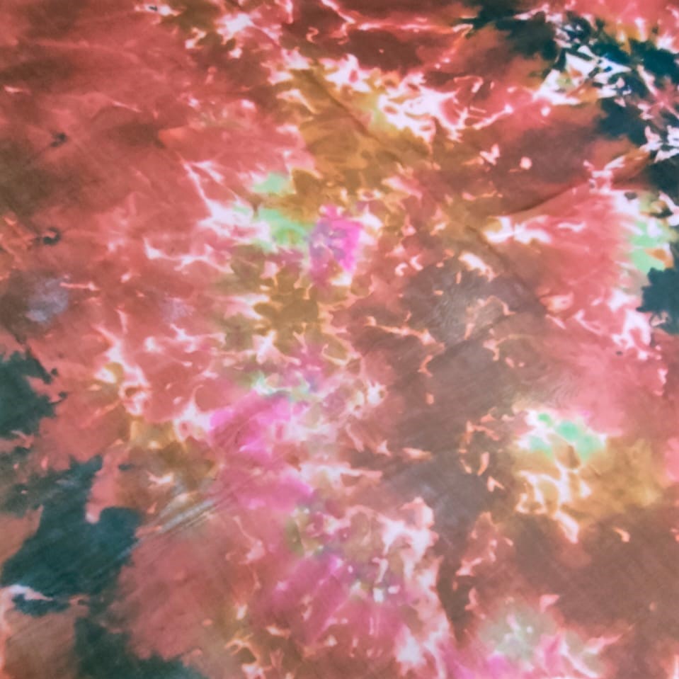 Print On Silk Chiffon#155