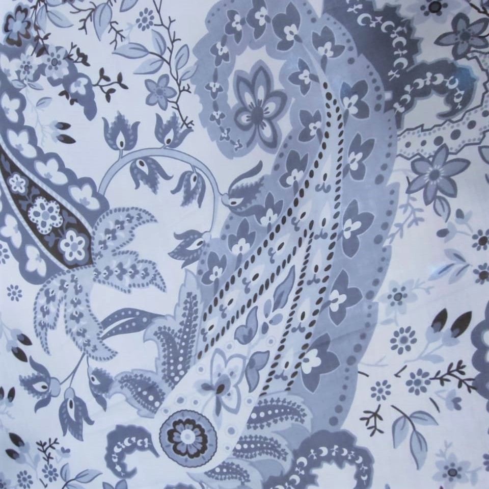 Print On Silk Chiffon#159