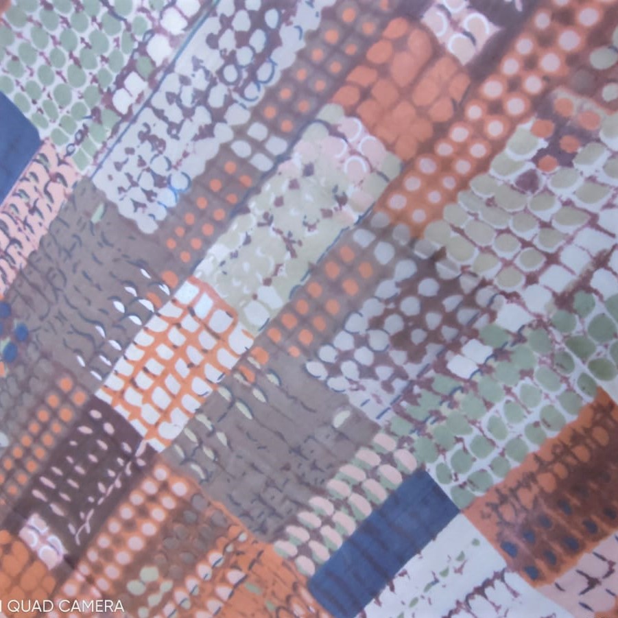 Print On Silk Chiffon#165