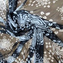 Print On Silk Chiffon#168