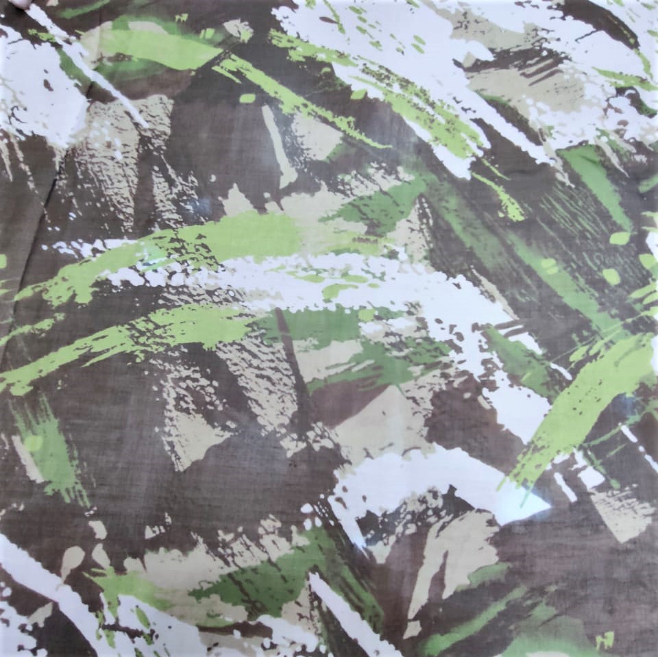 Print On Silk Chiffon#169