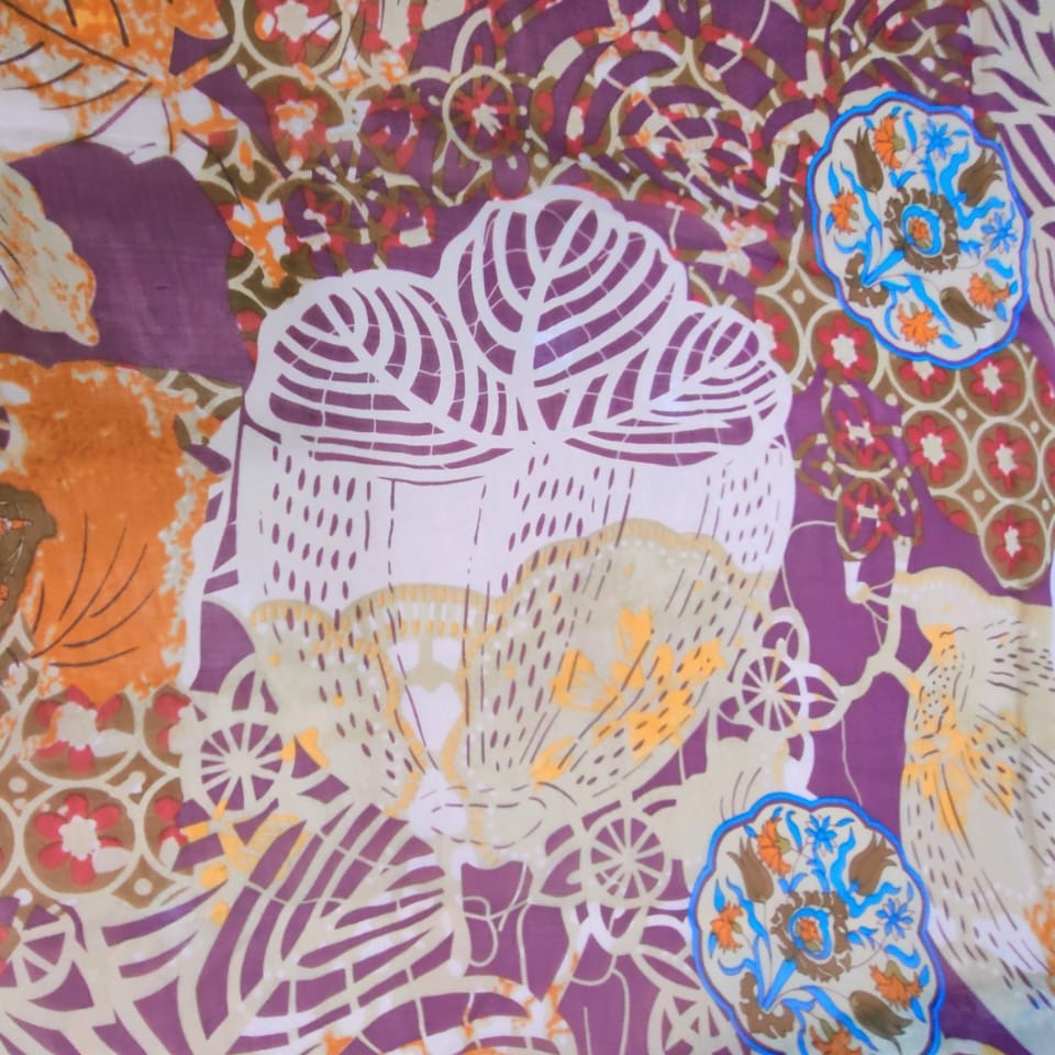 Print On Silk Chiffon#170