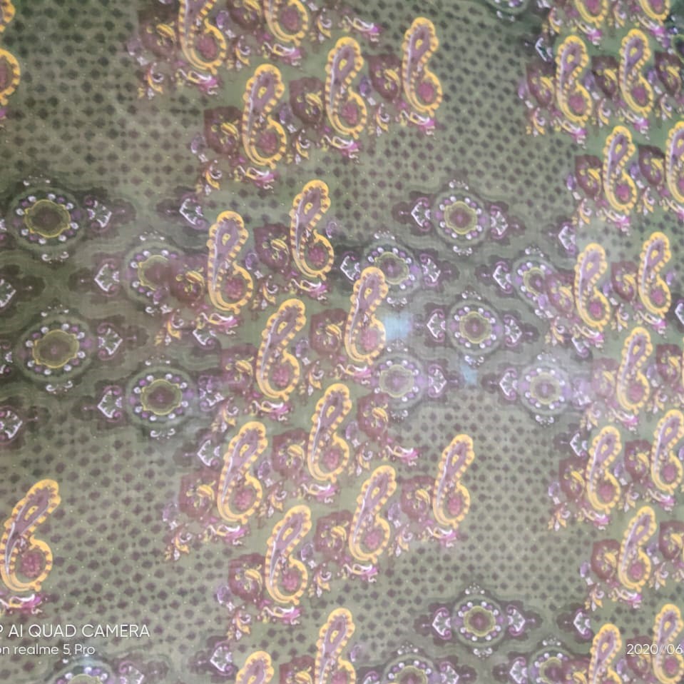 Print On Silk Chiffon#175