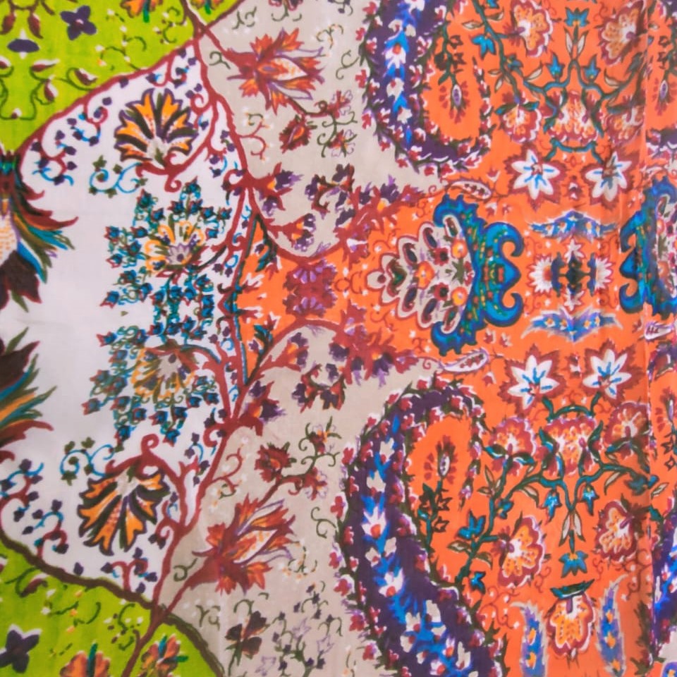 Print On Silk Flat Chiffon#03