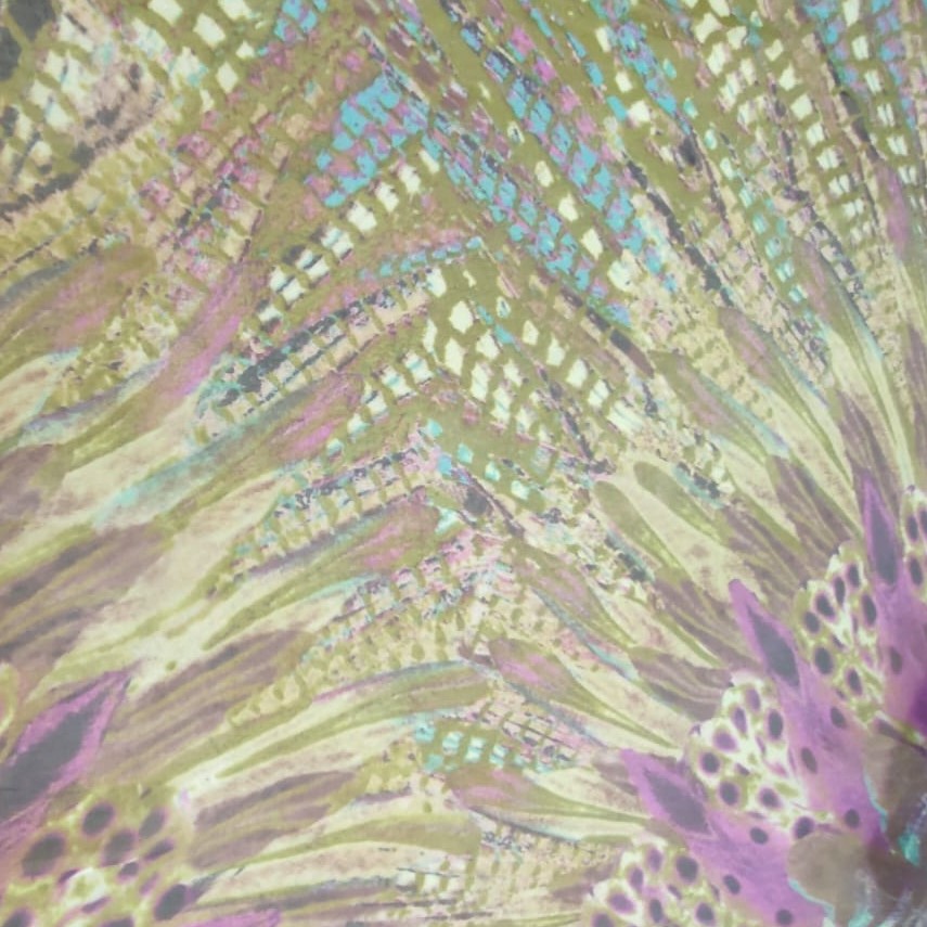 Print On Silk Flat#04