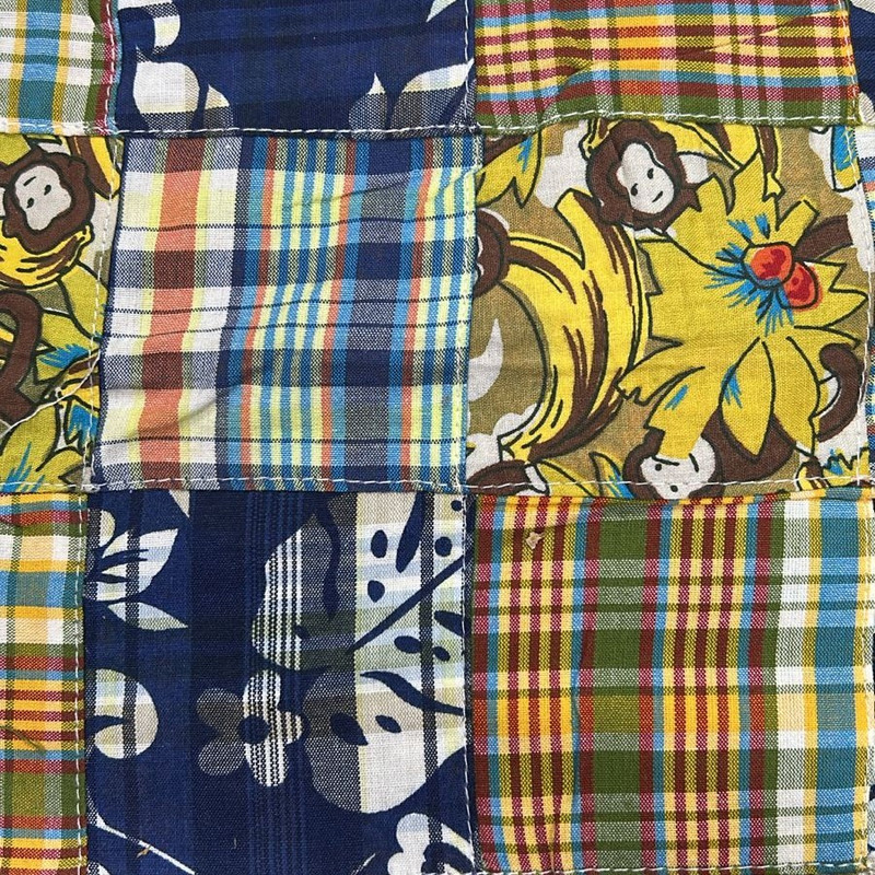 Cotton Patch Work Yarn Dyed Fabric (SS25) FFFS12