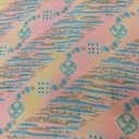 Ethnic Art Multicolor Print On Georgette Fabric