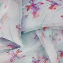 Sky Blue Base Print On Organza SS22A ORPA62