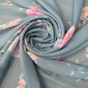 Bird Floral Print On Royal Georgette (SS22A) RGPA66