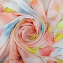 Bella Tie Dye Print On Royal Georgette (SS22A) RGPA03