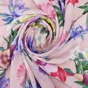 Multi Flower Garden Print On Royal Georgette (SS22A) RGPA60