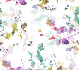 Artwork Print On Royal Georgette SS22A-RGPA56