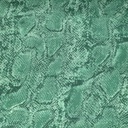 Green Snake Skin Print On Korean Satin SS22L KSPL51