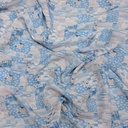 Brick Art Print On Royal Georgette (SS22L) RGPL18