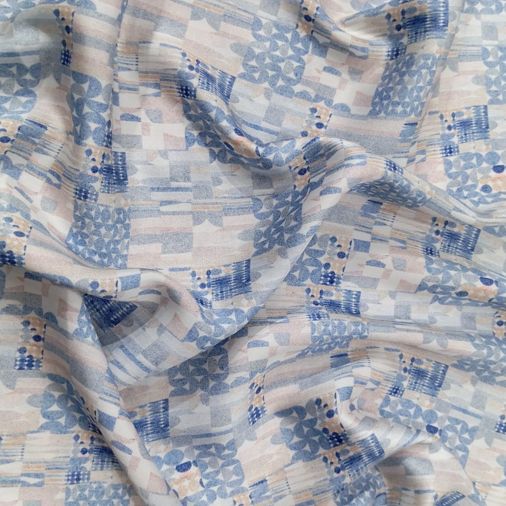 Brick Art Print On Korean Satin SS22L KSPL18