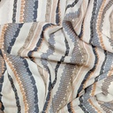 Stripes Print On Royal Georgette (SS22N) RGPB101