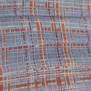 Blue Check Print On Royal Georgette (SS2N) RGPB110