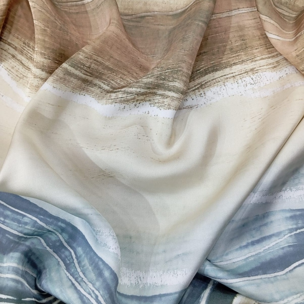 Rock Art Print On Korean Satin SS22N KSPB78