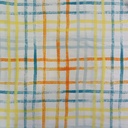 Rainbow Check Print On Twill Satin (PA02C#2) TSPS50